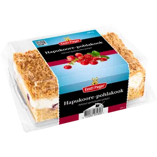 Eesti Pagar Hapukoore-Pohlakook 380 g