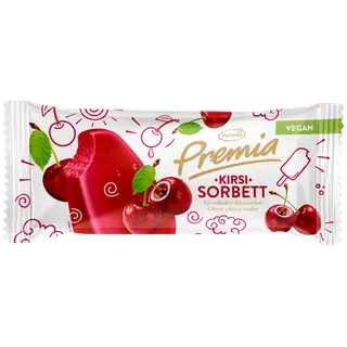 Premia Kirsisorbett 73g/80 ml