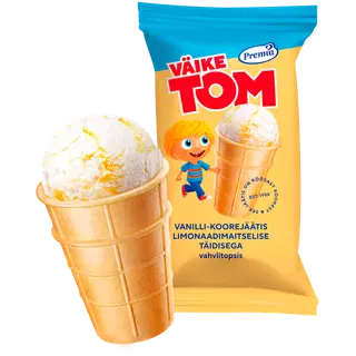 Jäätis vanilje-limonaadi VÄIKE TOM 70g