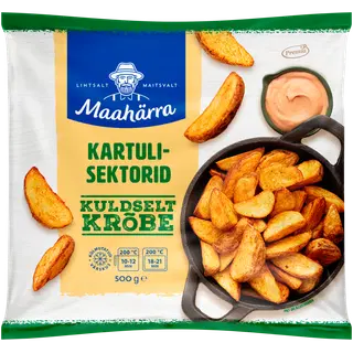 Maahärra Kartulisektorid maitsestatud 500 g