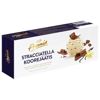 Koorejäätis PREMIA stracciatella, 480g