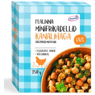 Minifrikadellid kanalihaga Pealinna 350g