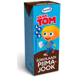 Piimajook šokolaadi Väike Tom 200ml