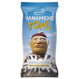 Vanamehe topš soolakaramelliga, PREMIA, 75 g