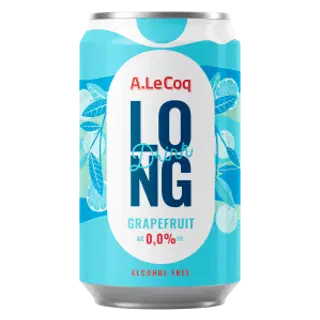 Alkoholivaba Long Drink Grapefruit, A. LE COQ, 330 ml