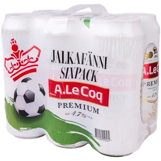 Hele õlu Premium 6-pakk, A. LE COQ, 6 x 500 ml purk