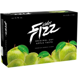 Fizz Original Dry Apple siider 4,7%vol 7,92 l