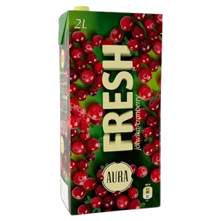 Jõhvikamahlajook AURA Fresh 2L