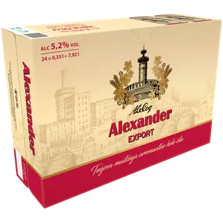 Alexander Export õlu 5,2%vol 24X330ML