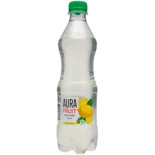 Sidrunijook karboniseeritud, AURA FRUIT, 500 ml