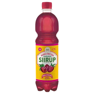 Aura vaarika maitsega siirup 750ml