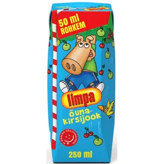 Õuna-Kirsijook LIMPA 250ml
