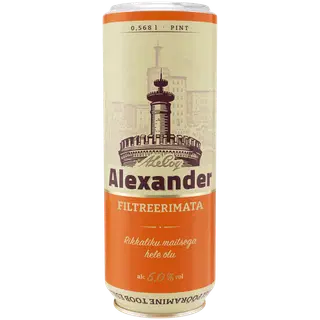 Õlu filtreerimata, ALEXANDER, 568 ml