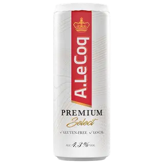 Õlu A. Le Coq Premium Select 4,3% 0,355l
