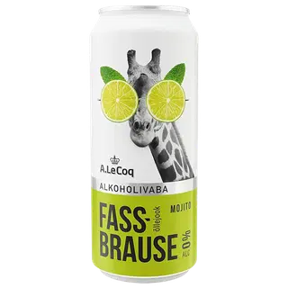 A.Le Coq Fassbrause Mojito 0.5L alkoholivaba õllejook