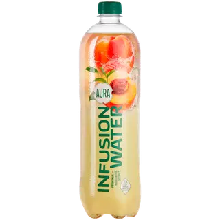 Aura Infusion virsikumahla-rohelise tee ekstraktiga jook 1 l