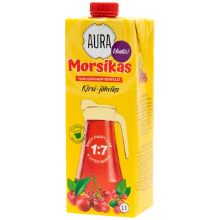Aura Morsikas kirsi-jõhvika mahlajoogikontsentraat 1L