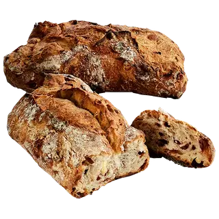Ciabatta india pähklite ja jõhvikatega