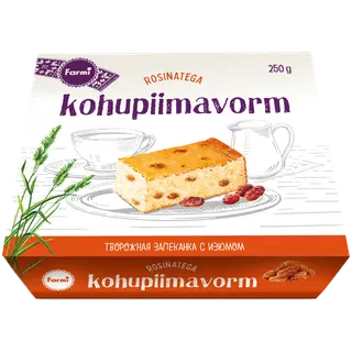Kohupiimavorm vanilli Farmi 250g