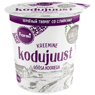 Kodujuust FARMI rõõsa koorega, 330g