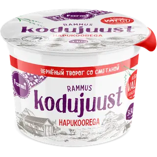 Kodujuust FARMI hapukoorega, 330g