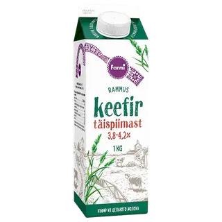 Keefir täispiimast Farmi 3,8-4,2% 1kg