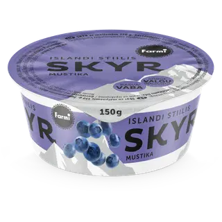 Skyr mustikatega Farmi 150g