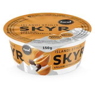 Skyr apelsini-stracciatella Farmi 150g