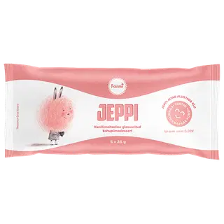 Jeppi vanillimaitseline kohupiimadessert multipakk 5 x 38 g
