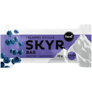 Farmi Skyr mustikadessert, 40 g
