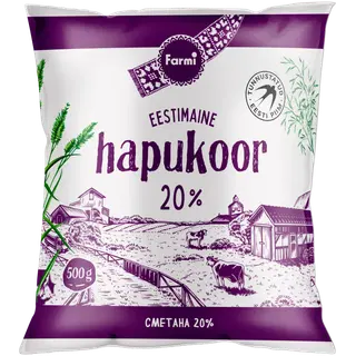 Hapukoor FARMI 20%, 500g