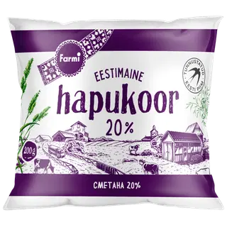Hapukoor 20% Farmi 200g