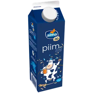Piim Alma 2,5% 1l