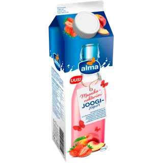 Joogijogurt ALMA maasika-nektariini,900g