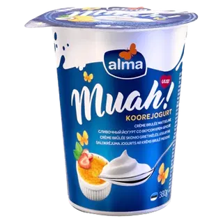 Koorejogurt ALMA Muah creme brulee,380g