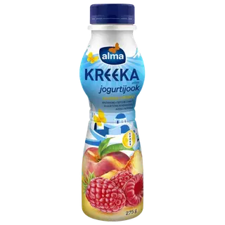 Jogurtijook kreeka vaarika-virsiku Alma 275g