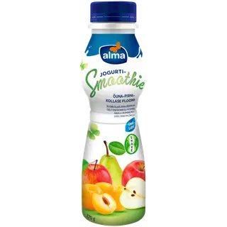 Jogurtismuuti õuna-pirni-ploom Alma 275g