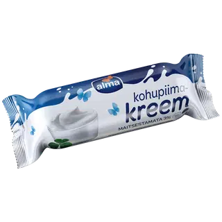 Kohupiimakreem ALMA maitsestam. 3%,300g