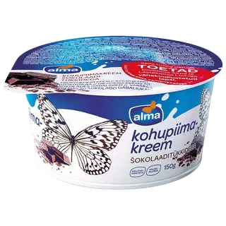 Šokolaaditükkidega kohupiimakreem, 150 g