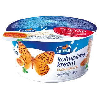 Kohupiimakreem creme brulee Alma 150g