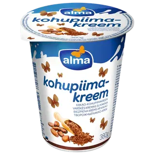 Kohupiimakreem kakao Alma 2,5% 380g