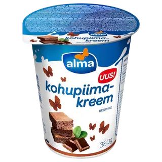 Kohupiimakreem brownie Alma 380g