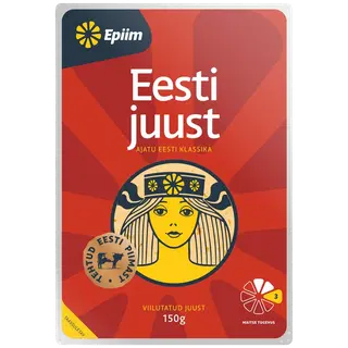 Epiim Eesti juust, viilutatud, 150 g