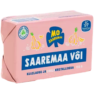 Või küüslaugu ja soolakristallidega, 150g