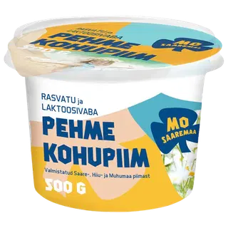 Mo Saaremaa Pehme kohupiim, rasvatu, laktoosivaba 500 g