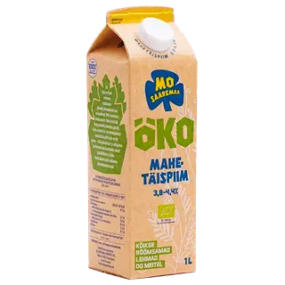Mahetäispiim MO SAAREMAA Öko 3,8-4,4%,1L