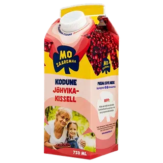 Kodune jõhvikakissell, 750 g