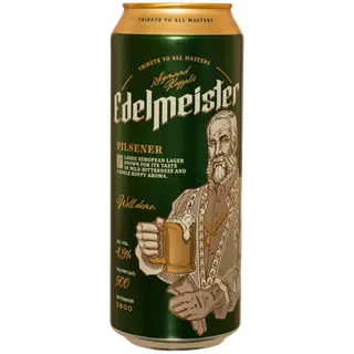 Edelmeister Pilsner õlu 4,5%vol 500ml