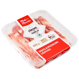 Soolapeekoni lõigud 400 g