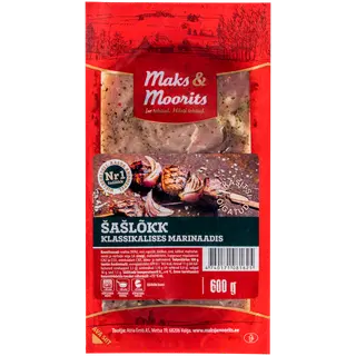 Šašlõkk klassikalises marinaadis M&M 600g